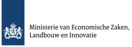 Logo ministerie EZ, landbouw en inovatie